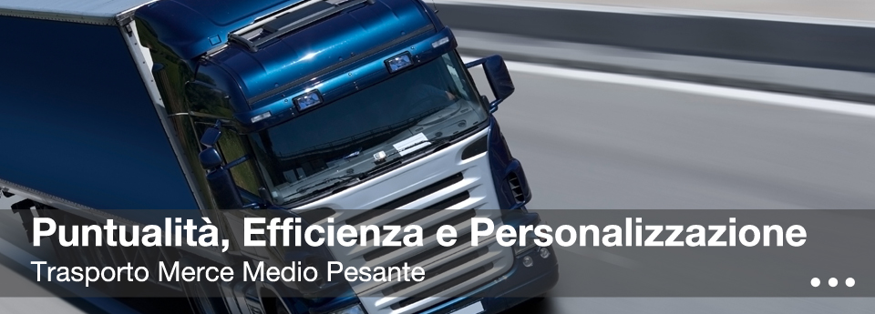 trasporto spedizione medio pesanti